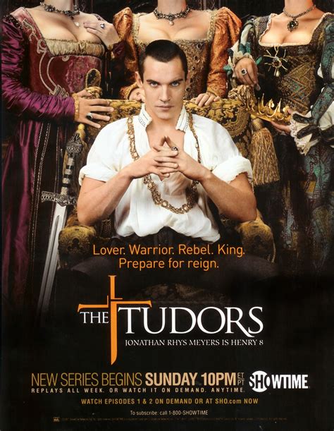 tudor watch poster|the tudors portrait.